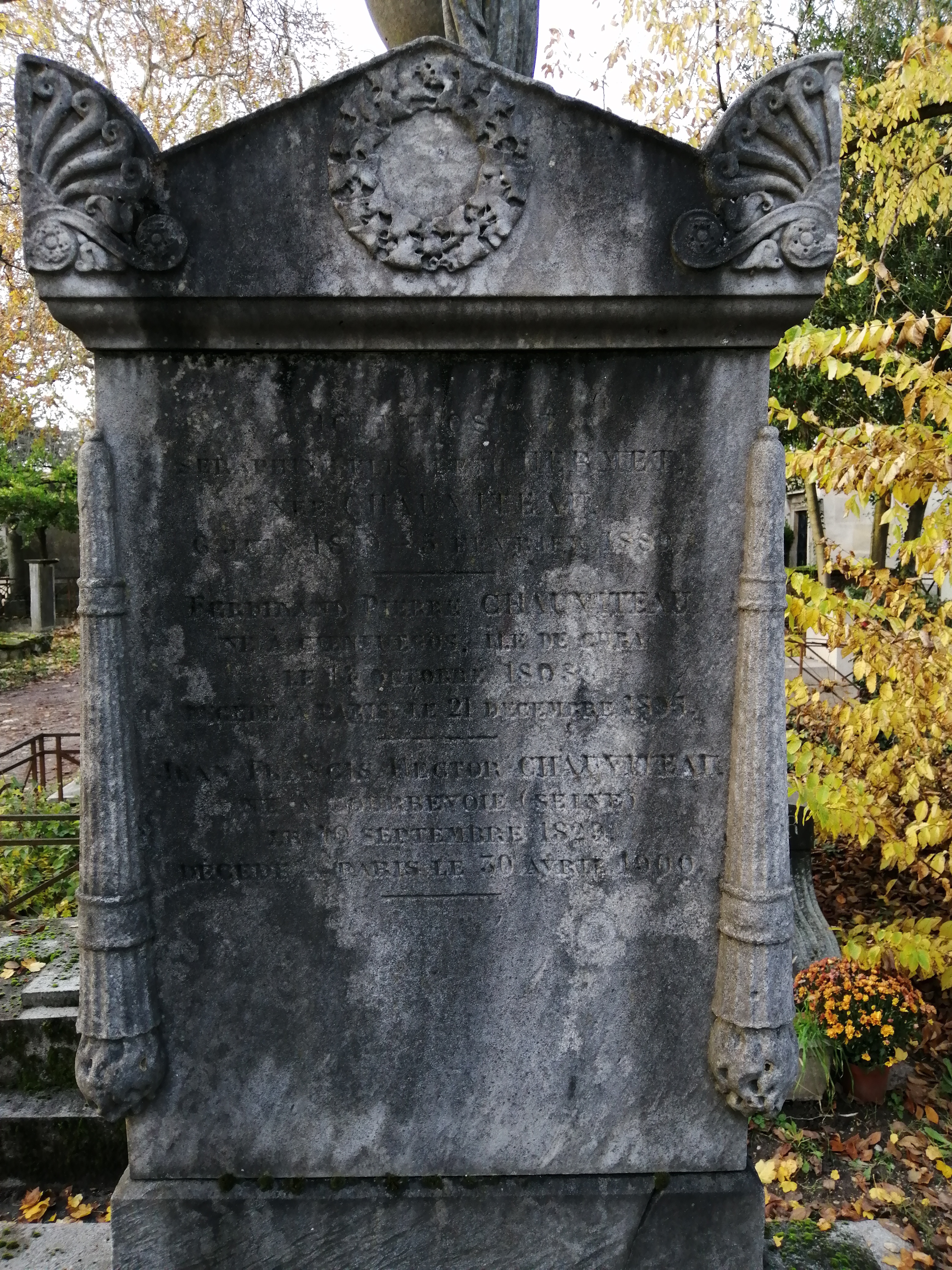 Tombe au Père Lachaise (2021)